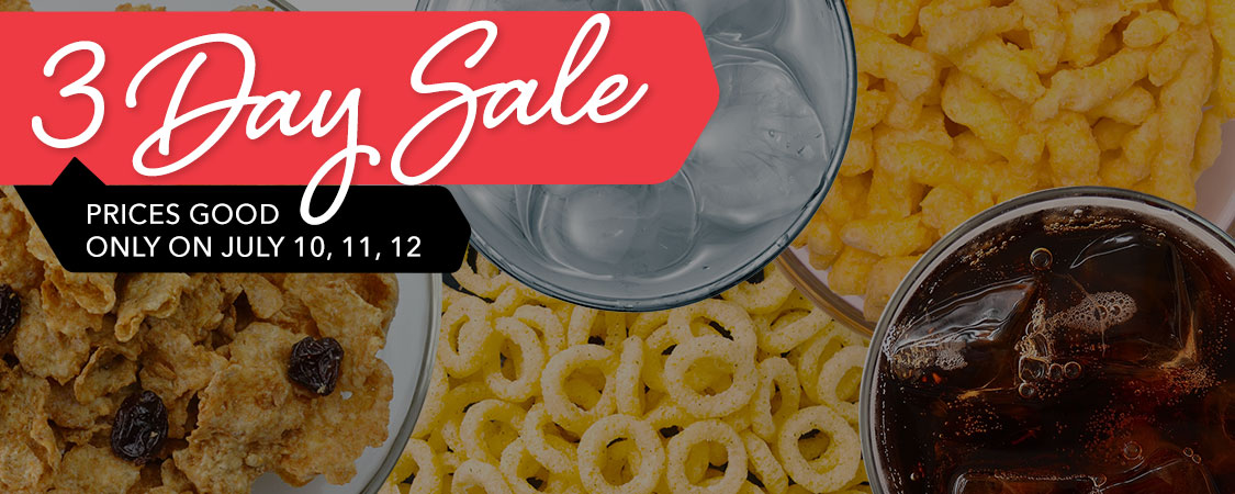 3 Day Sale