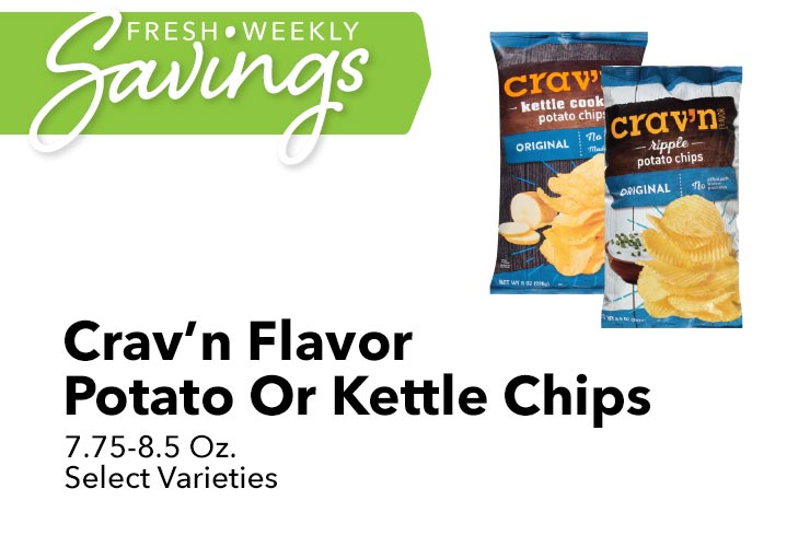 Crav’n Flavor Potato Or Kettle Chips
