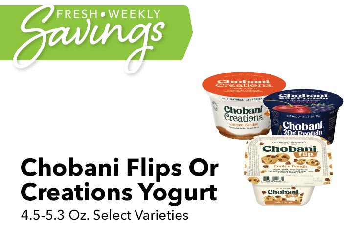 Chobani Flips Or Creations Yogurt