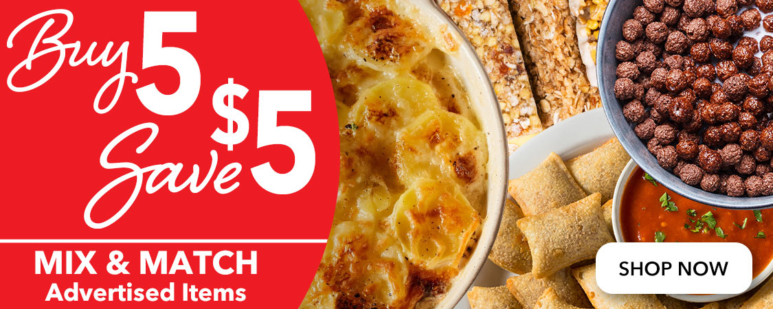 Buy 5 Save $5