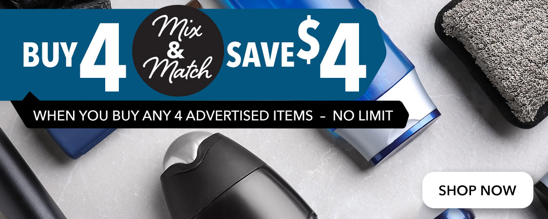 Buy 4 Save $4
