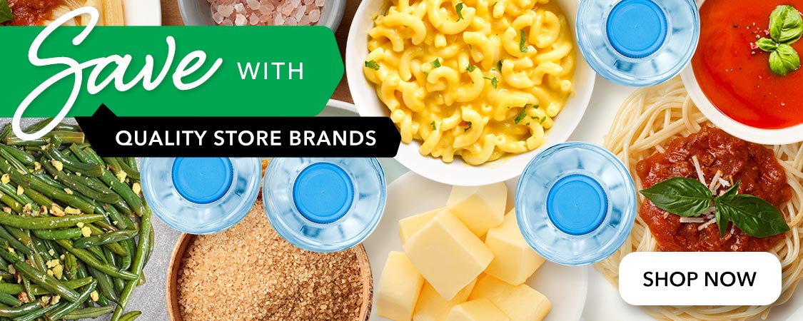 Save with Quality Store Brands
