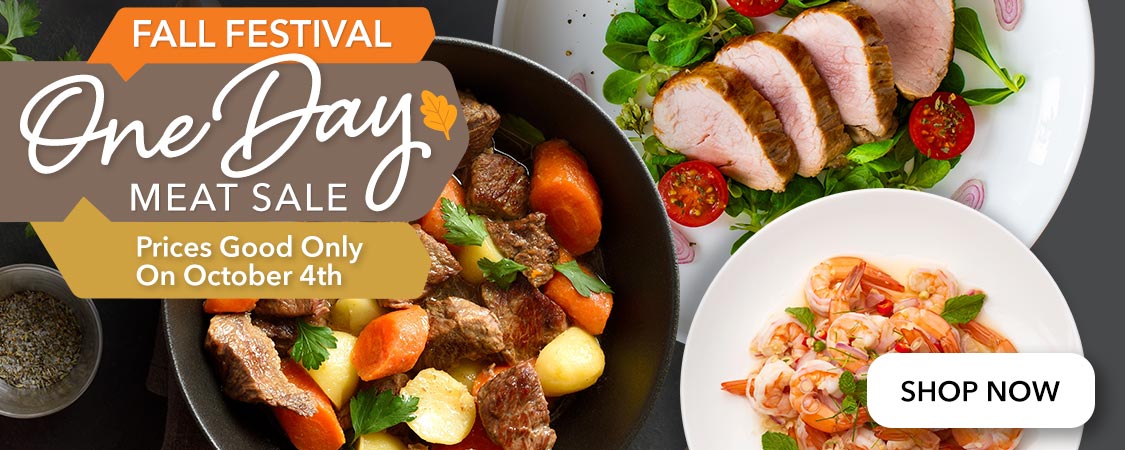 1 Day Meat Sale