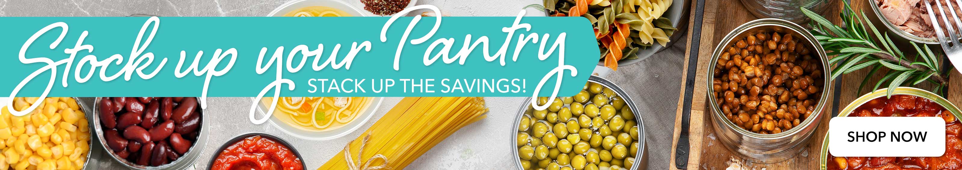 Stock Up Your Pantry