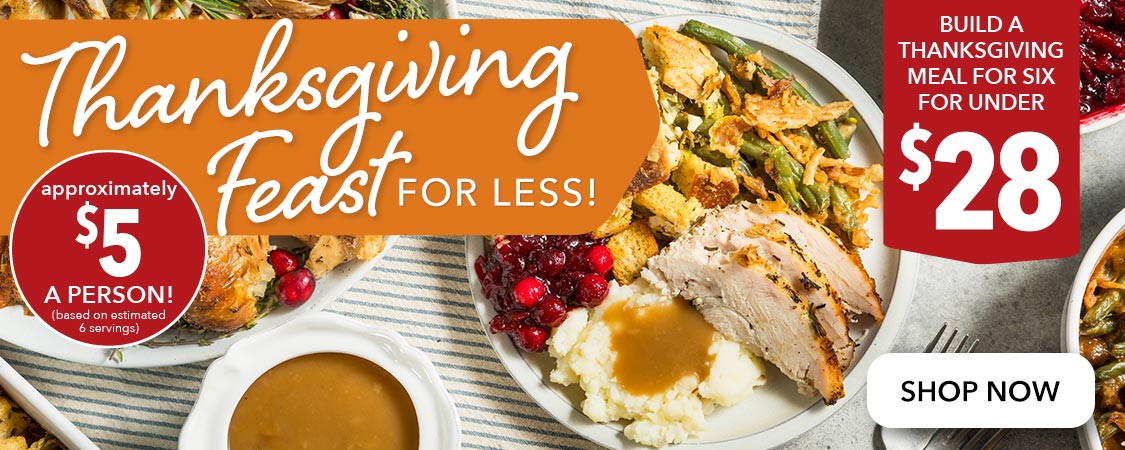 Thanksgiving Feast for Less