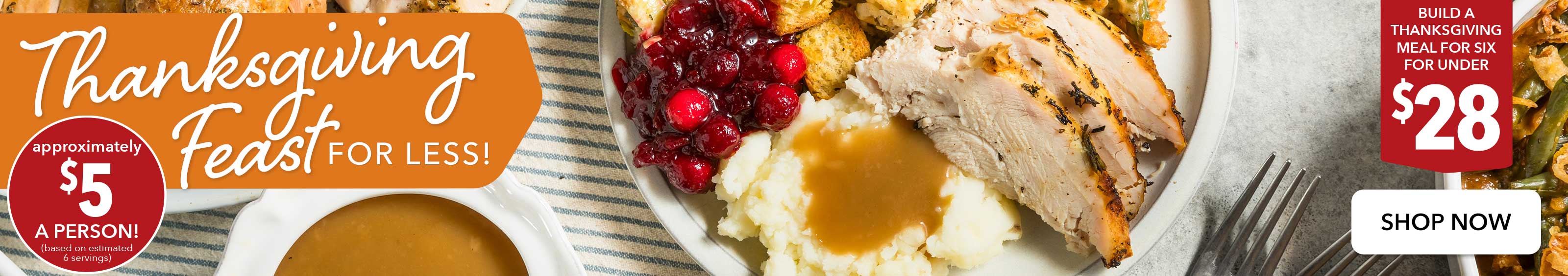 Thanksgiving Feast for Less