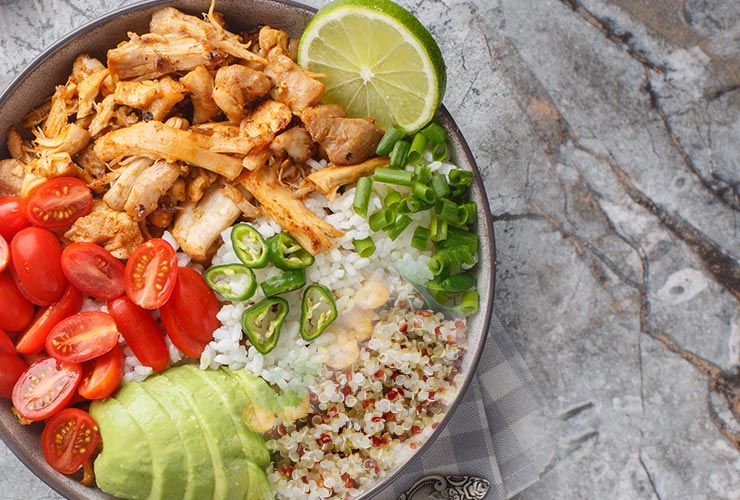 Pulled Chicken Bowl