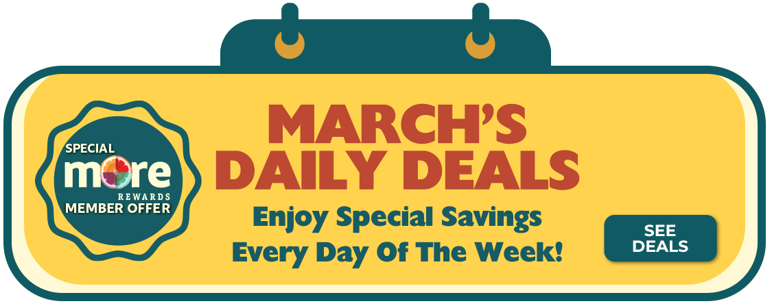 March Daily Deals