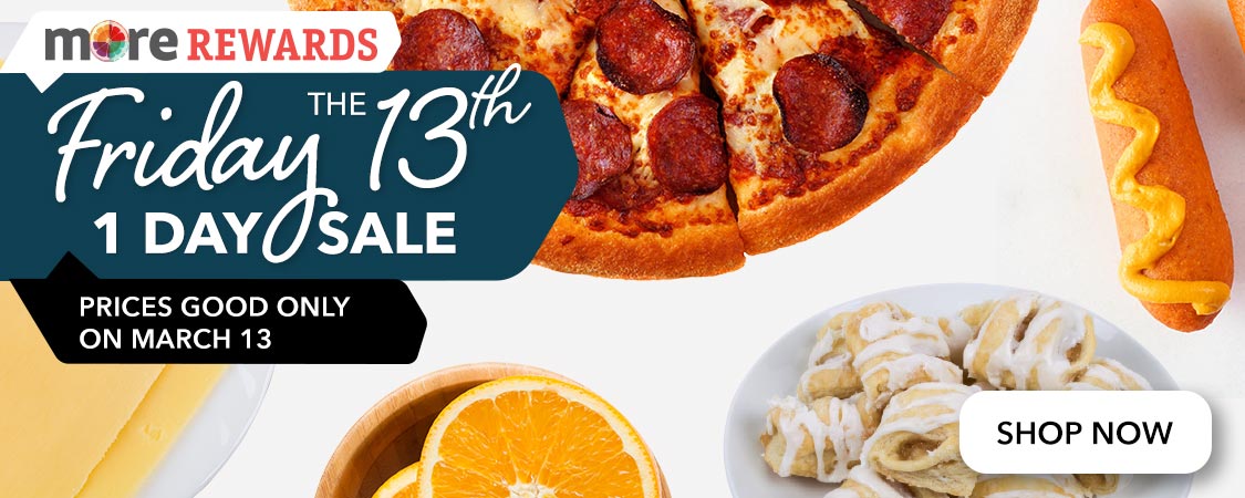 Friday the 13th One Day Sale