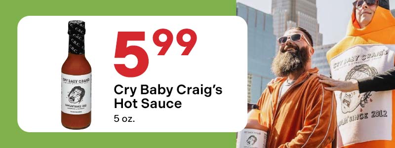 Cry Baby Craig's Hot Sauce