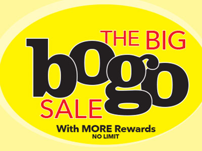 The Big BOGO Sale
