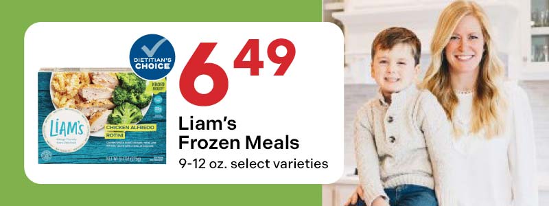 Liam's Frozen Meals