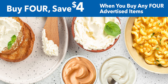 Buy 4 Save $4