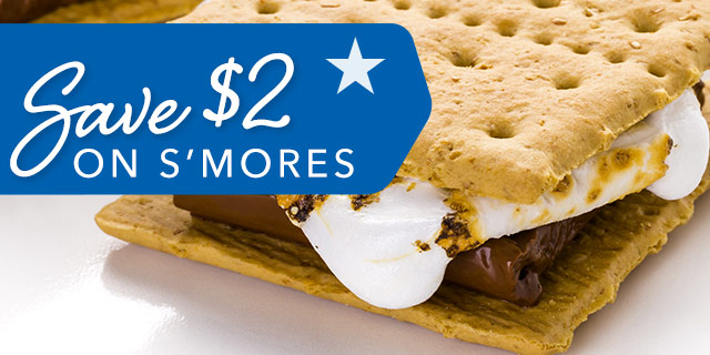 Save $2 on S'mores