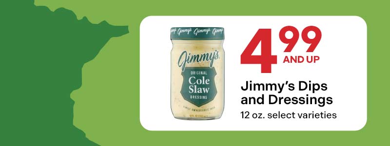 Jimmy’s Dips and Dressings