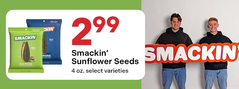 Smackin' Sunflower Seeds