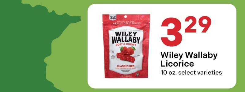 Wiley Wallaby Licorice