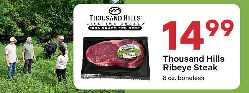 Thousand Hills Ribeye Steak