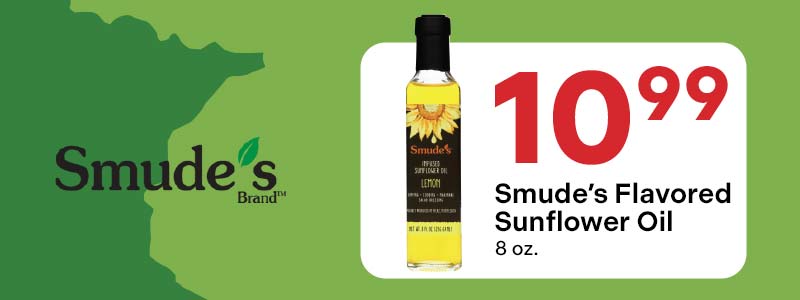Smude’s Flavored Sunflower Oil