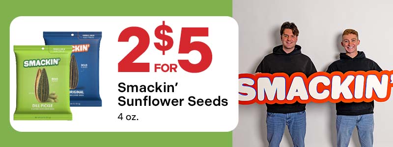 Smacking' Sunflower Seeds