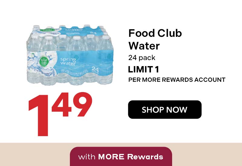 Food Club Water