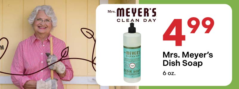 Mrs. Meyer’s Dish Soap