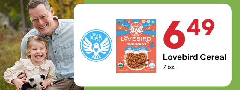 Lovebird Cereal