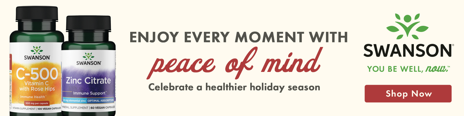 Swanson - Enjoy Every Moment with Peace of Mind