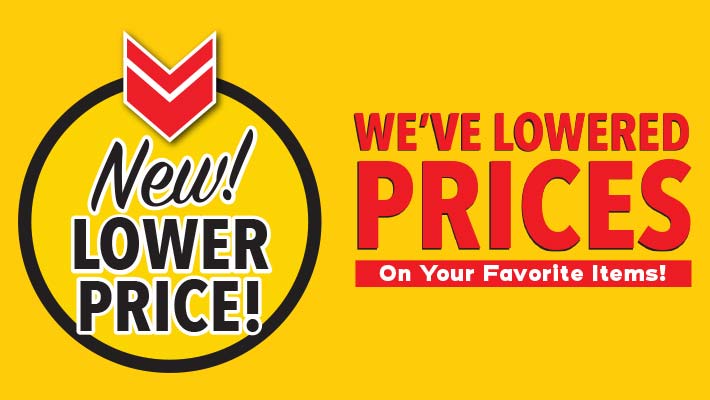 New Lower Prices