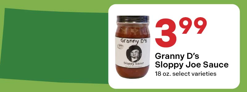 Granny D's Sloppy Joe Sauce