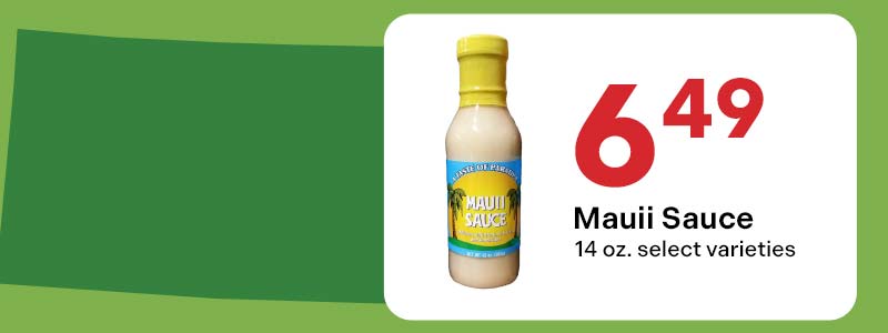 Mauii Sauce
