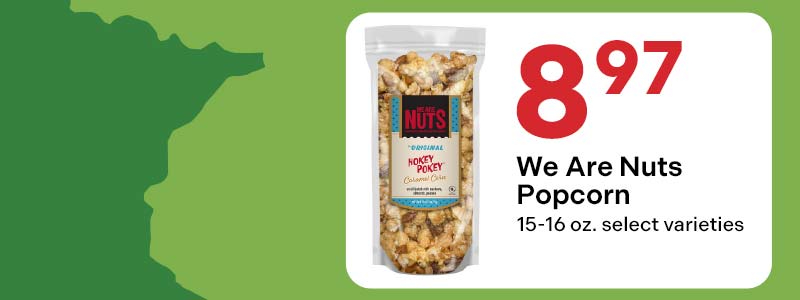 We Are Nuts Popcorn