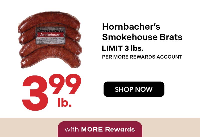 Hornbacher’s Smokehouse Brats