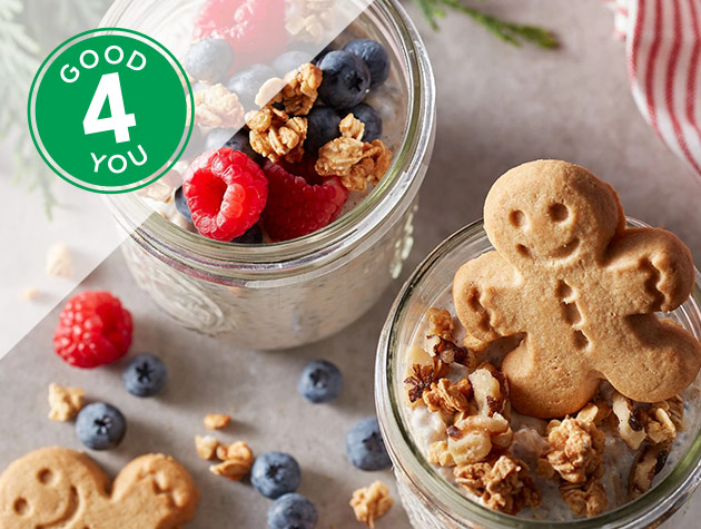 Gingerbread Overnight Oats