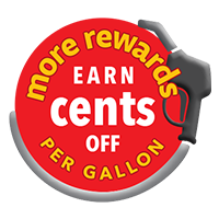More Rewards Fuel Savings Symbol