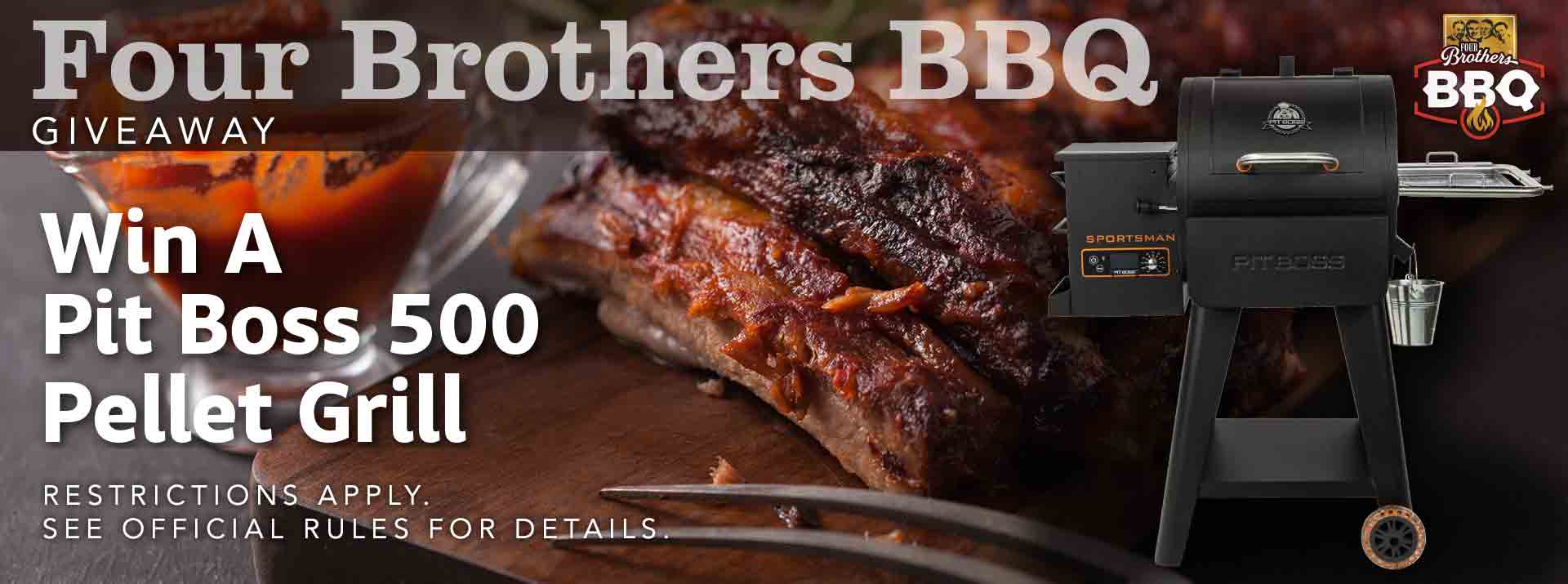 Win A Pit Boss 500 Pellet Grill